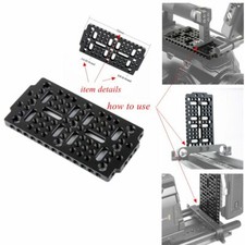 US Niceyrig Multi-purpose 1/4"3/8"Thread Cheese Mounting Plate for Camera Tripod