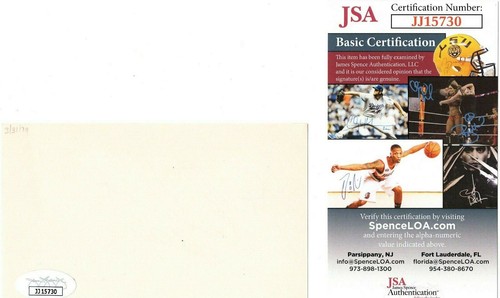 DALE EARNHARDT SR. #2 ROOKIE SEASON 1979 JSA SIGNED INDEX CARD AUTOGRAPH SENIOR - Picture 3 of 3
