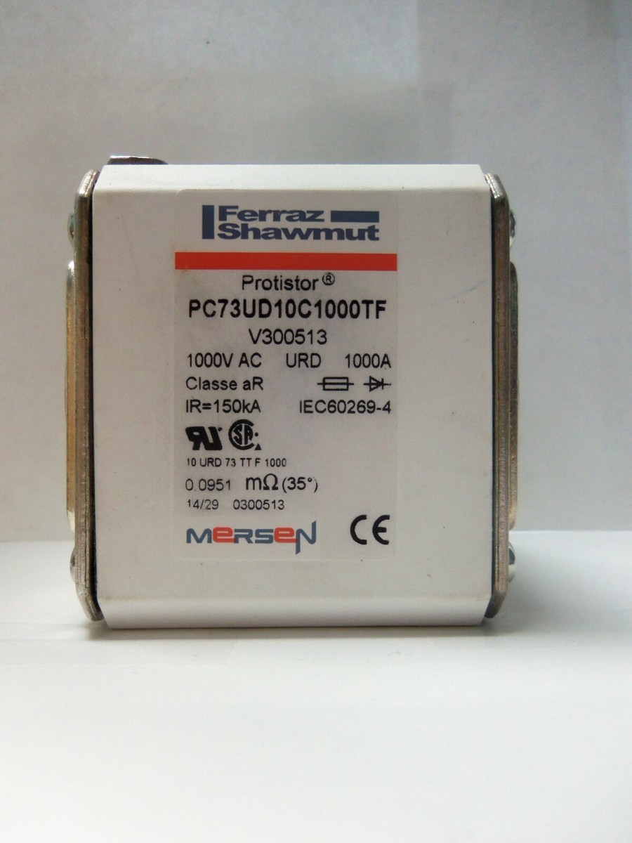New Ferraz Mersen PC73UD10C1000TF V300513 Protistor Fuse 1000V