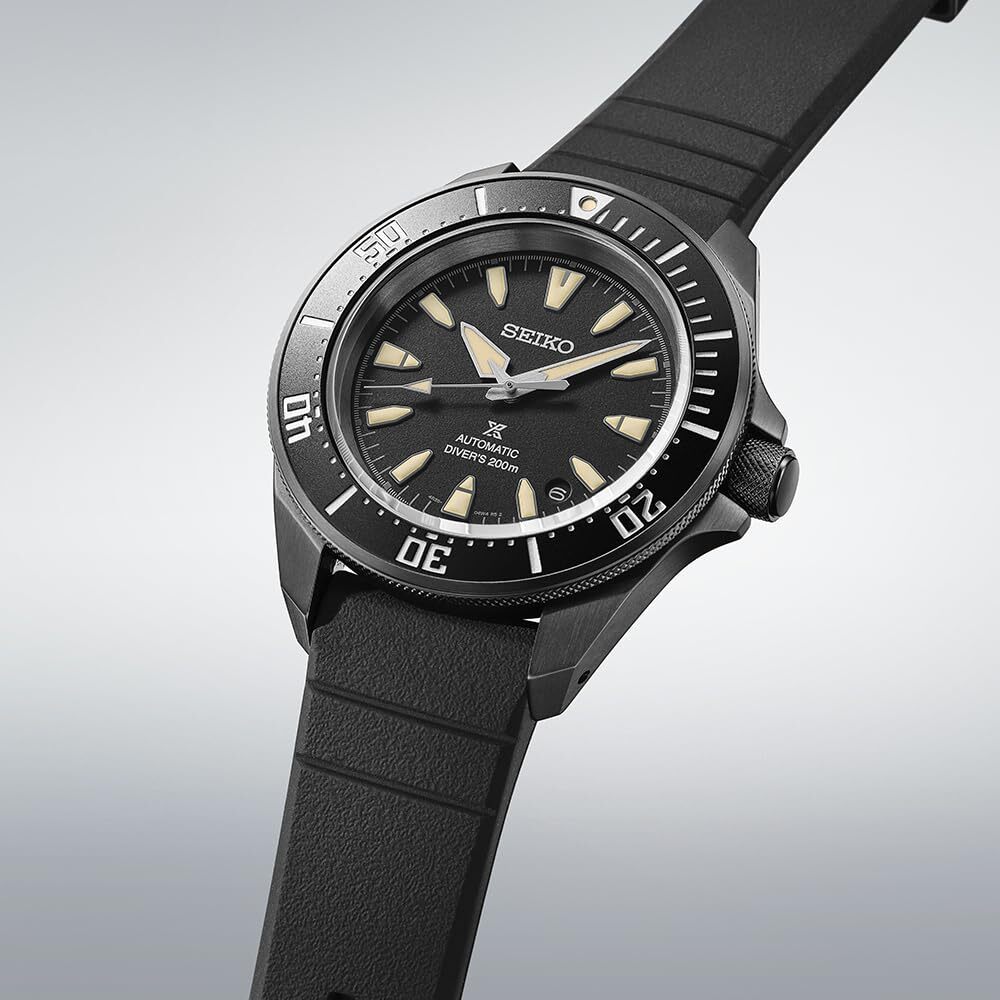 u*d様 【新品】SEIKO セイコー SBDY133 ALL BLACKモデル Seiko Prospex SBDY133 SAMURAI Total Black Automatic Watch JAPAN