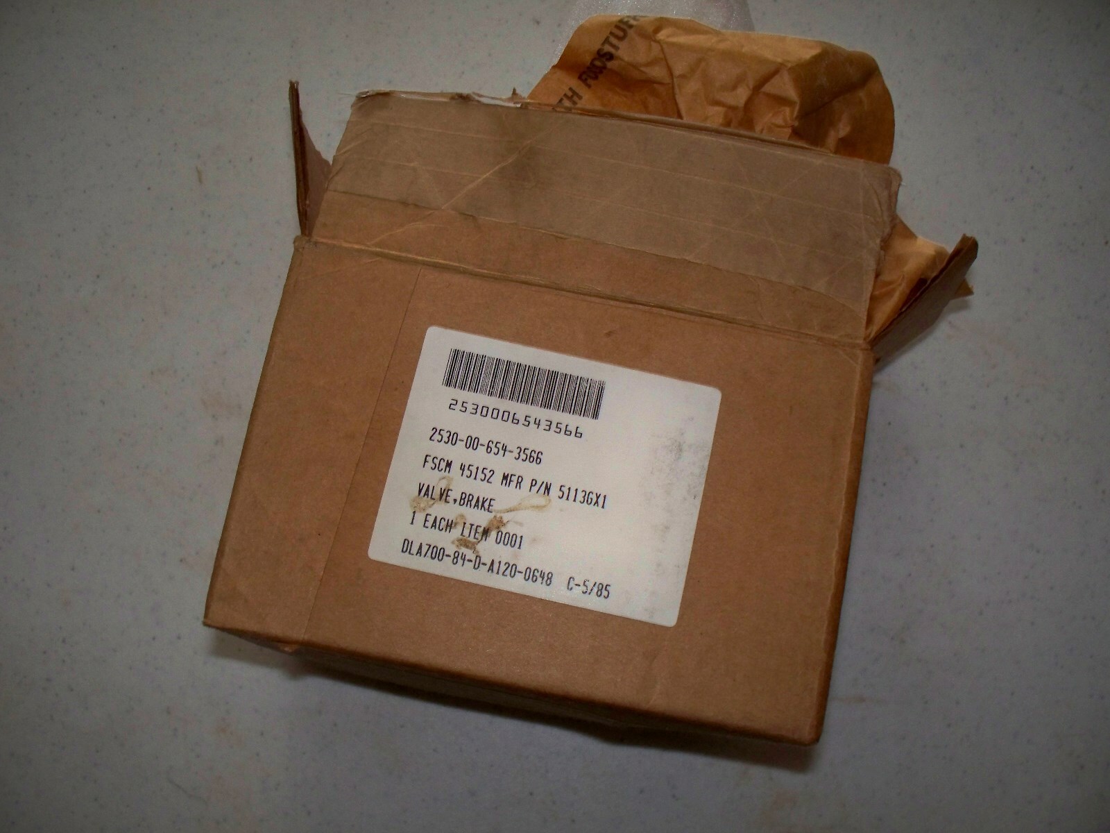 279374 brake valve Bendix (Air Brake Products) NSN-2530006543566 