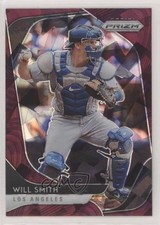 2020 Panini Prizm Tier III Burgundy Cracked Ice 25/25 Will Smith #235 16yo