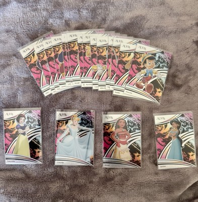 2025 Disney Aura Lot Of 19 Cards 