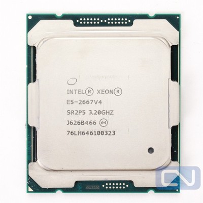 Intel Xeon E5-2667 v4 3.2GHz 25MB 9.6GT/s 8 Core SR2P5 LGA 2011-3 B Grade CPU