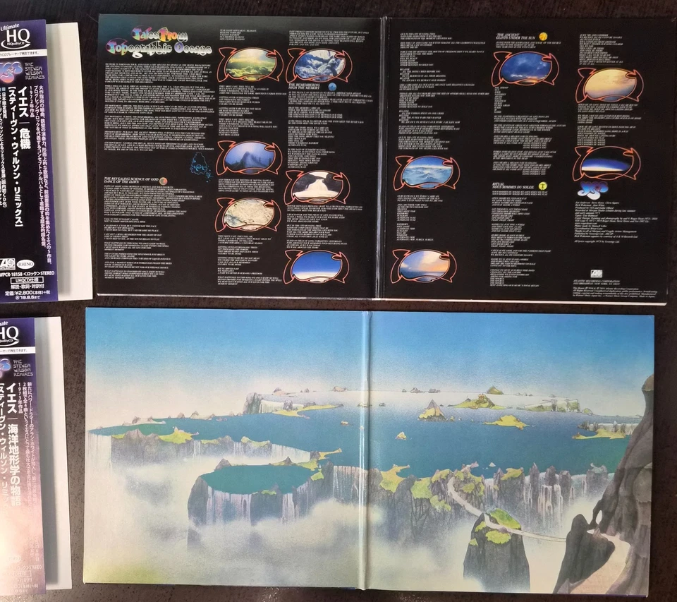 TALES FROM TOPOGRAPHIC/Close to the Edge (Steven Wilson Remix) YES 3 CD BUNDLE - Image 3 of 4