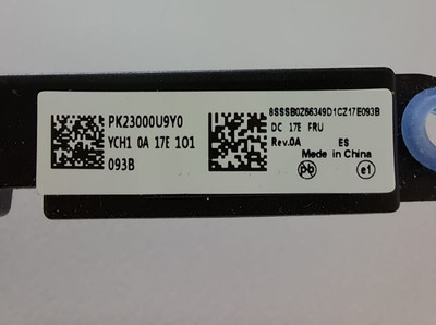 Lenovo ThinkPad X13  Gen 2 Series PK23000U9Y0 Speakers Lautsprecher