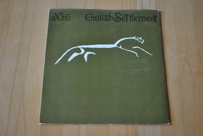 XTC English Settlement Virgin 204 446-320 Vinyl LP 1987 OIS textured sleeve