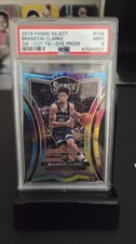 2019-20 Select Brandon Clarke RC Die-Cut Tie-Dye Prizm PSA 9 POP 3 NONE HIGHER