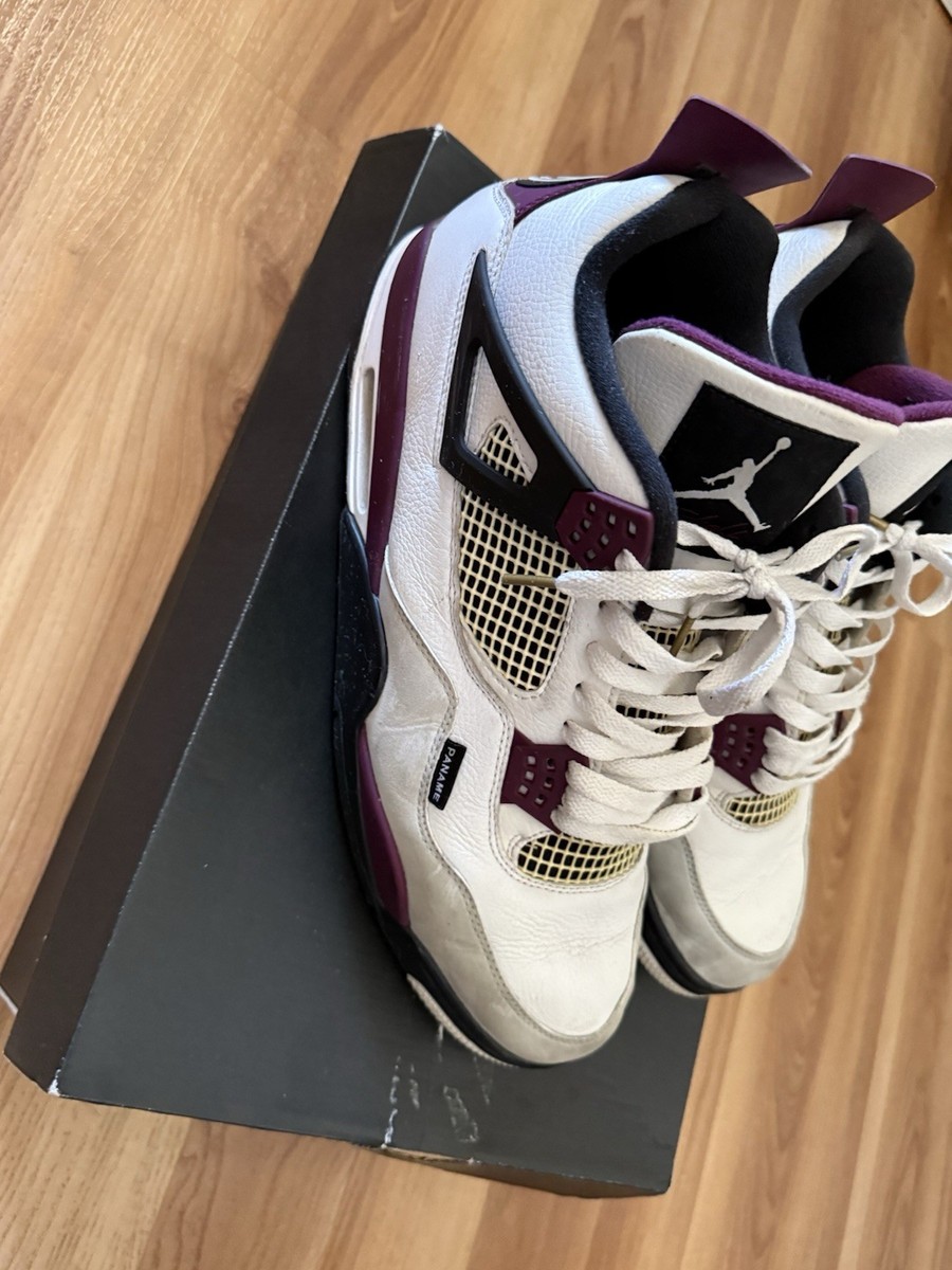 Jordan Air Jordan 4 Retro PSG Paris Saint-Germain White Purple