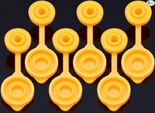6PCS Gas Can Vent Cap, Gas Can Vent Plug plastic Gas Can Vent Caps for Yellow