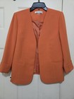 Women's KASPER BLAZER SIZE 6 WITH ELEGANT MATCHING EARRINGS — photo 2