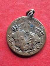 Militaria WW2 MEDAGLIA Umberto II di Savoia, Esposizione Torino 1921