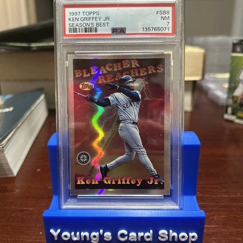 1997 Topps #SB8 Ken Griffey Jr. Season's Best Bleacher Reachers PSA 7