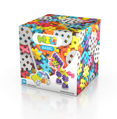 Meli Constructor 100 - Bausteine für Kinder ab 4 Jahren