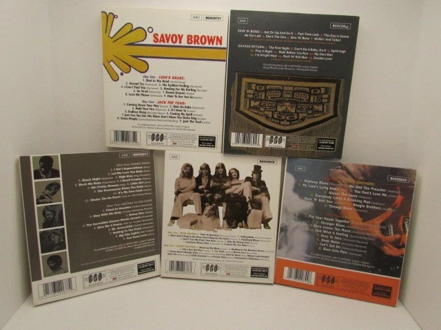 SAVOY BROWN Blue Matter + 9 1969-1978 9 CD Lot BGO RECORDS UK Import - Image 2 of 3