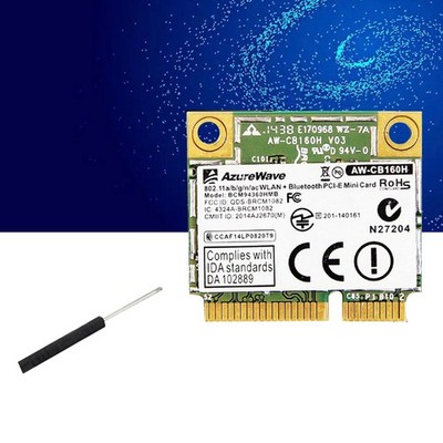 Broadcom Chip NIC BCM94360HMB Notebook Gigabit AC1300M Bluetooth 4.0 NIC P6844