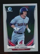 CLINT FRAZIER ⚾ 2014 Bowman Chrome Draft #CTP-11 Cleveland Indians