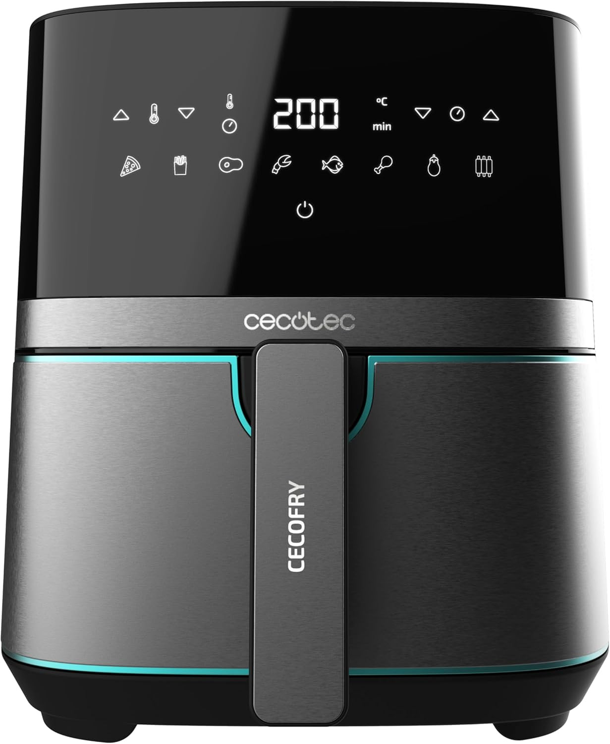 Cecofry Full Inoxblack 5500 Pro: Cucina Leggera e Spazio Ottimizzato - 2