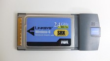 Linksys WPC54GX Ver 2 Wireless G PC Card WiFi Network Adapter with SRX