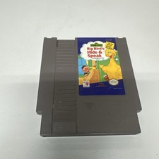 BIG BIRDS HIDE AND SPEAK NES CARTRIDGE ONLY