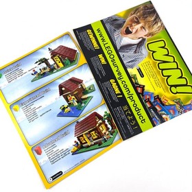 Lego Creator Lot of 2 Instruction Manuals Books Only 5766 x 2 Log Cabin 5771 x 3