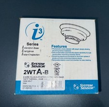 System Sensor I3 2WT-B Smoke Detector (Opened, Used For A Month Or So)