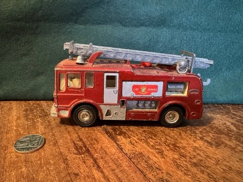 Dinky Toys Merryweather Marquis Fire Tender, 1963, No 285, Die Cast,