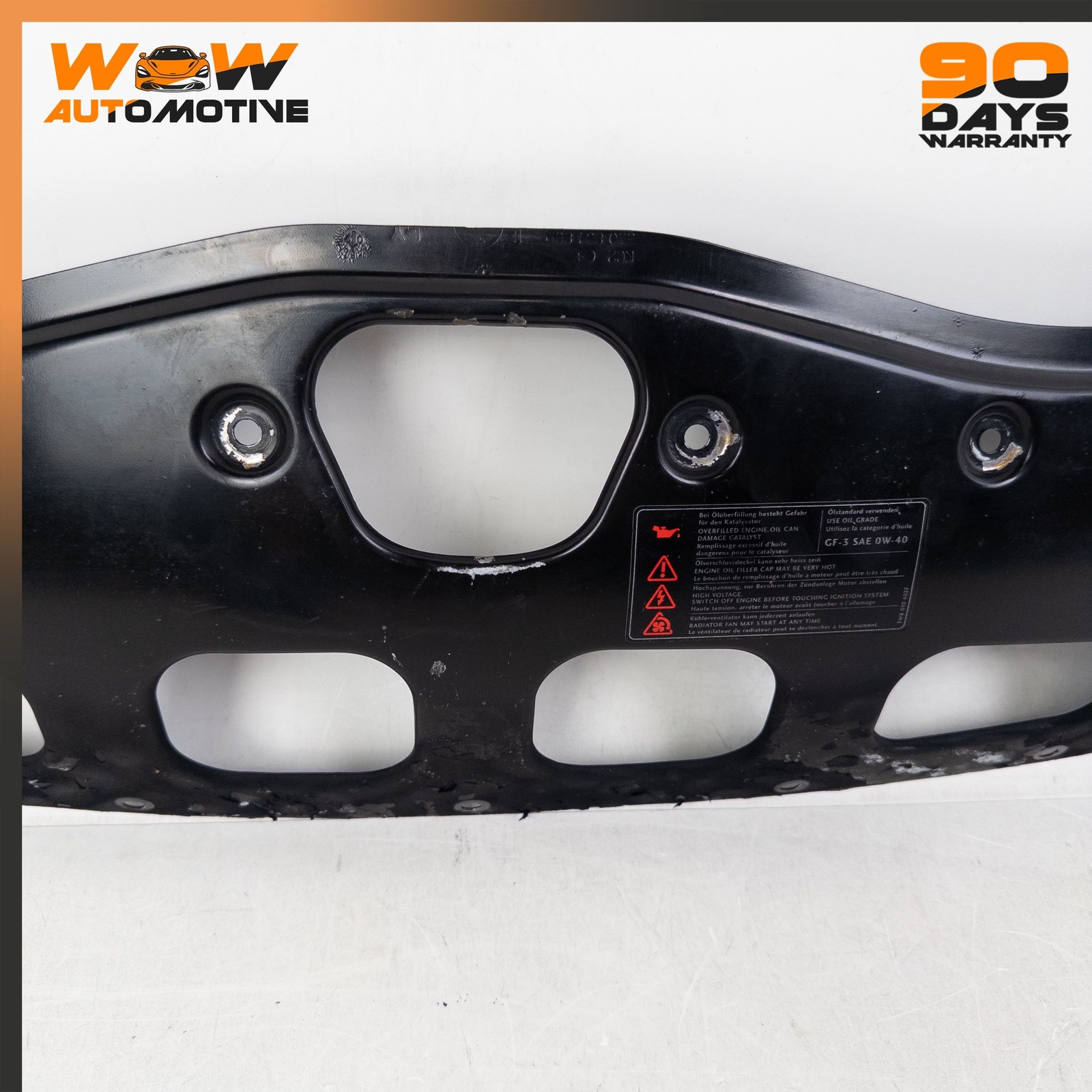 07-11 BENTLEY CONTINENTAL GTC FRONT RADIATOR SUPPORT MOUNT CROSS PANEL OEM