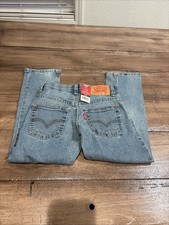 Levi's 511 Jeans Boys Youth Size 5 21x18 Slim Fit Stretch Denim Light Wash