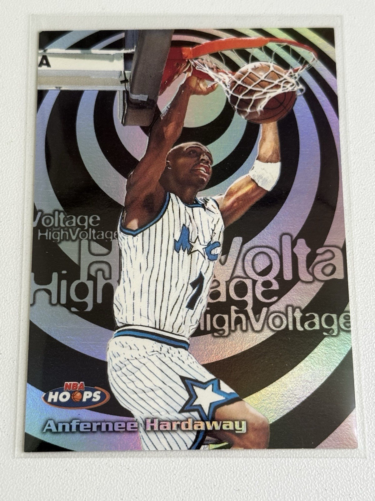 1997-98 Hoops High Voltage #4HV Anfernee Hardaway