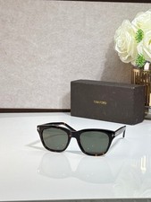Tom Ford Snowdon TF0237 Unisex Sunglasses Havana Frame Green Lens 52-21-145mm