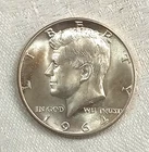 1964-D Kennedy Half Dollar Coin 90% Silver 50 Cent
