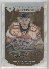 2019 Upper Deck Ultimate Collection Introductions Gold Riley Stillman Auto 2vh