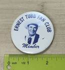 Vintage Ernest Tubb Fan Club Member 2.25" Photo Collectible Button Pin Pinback — photo 2