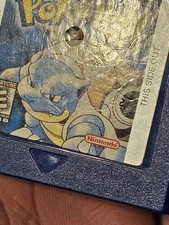 Pokemon Blue Nintendo Game Boy, Authentic, Cartridge Only. Tested  Battery saves