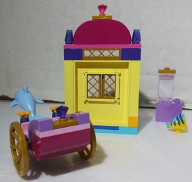 LEGO Juniors Loose Lot 10723 Ariel's Dolphin Carriage W/ Flounder INCOMPLETE SET