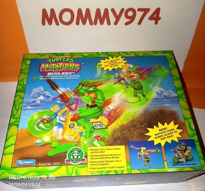 Ninja Turtles Mutations Muta Bike Playmates Spielzeug Vintage
