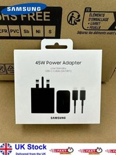 Samsung Galaxy Official 45W Super Fast Charger with 1.8m Cable-Brand New Sealed
