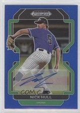 2022 Panini Prizm Draft Picks Blue Prizm Auto 1/99 Nick Hull #PDP203 Auto 0a2