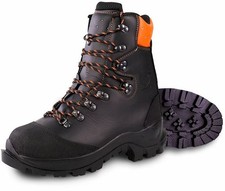 Hase S3 Forststiefel Eifel Super Waldstiefel Rindleder Schnittschutz Gr 39-47