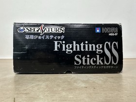 Sega Saturn HORI FIGHTING STICK SS Controller w/ Original Box - HSS-07 - Tested