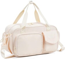12 inch Mini Gym Bag for Women, Small Duffle Bag with Wet Pocket, Lightweight...