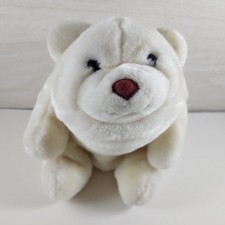 Gund Snuffles 10" Plush Ivory White Polar Bear Vtg 1980 Stuffed Animal Toy