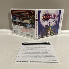 The Legend of Zelda Majora's Mask 3D Nintendo 3DS Original Case Only