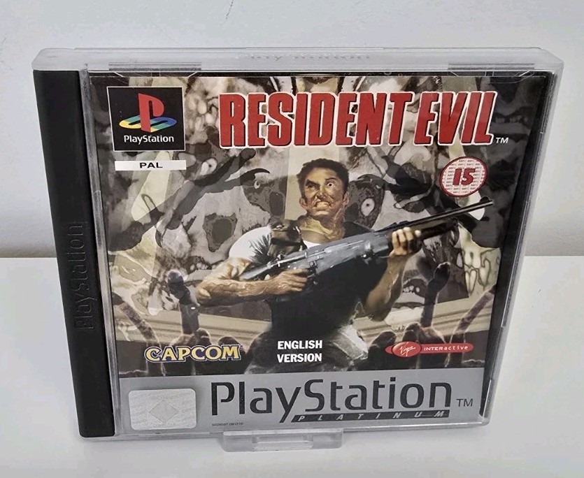 Resident Evil Platinum (PlayStation 1, 1998) VGC