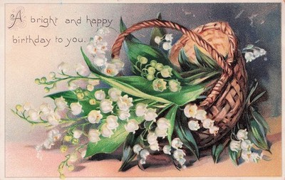 Postcard Vintage( 6)Birthday Greeting Postcards. Most over 100 Yrs Old  (415-B)