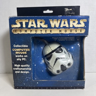 Vintage Star Wars Stormtrooper Collectible Computer Mouse #40703