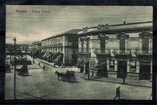 Messina 1930 Cartolina 100% non viaggiato Calesse  in Piazza Cairoli