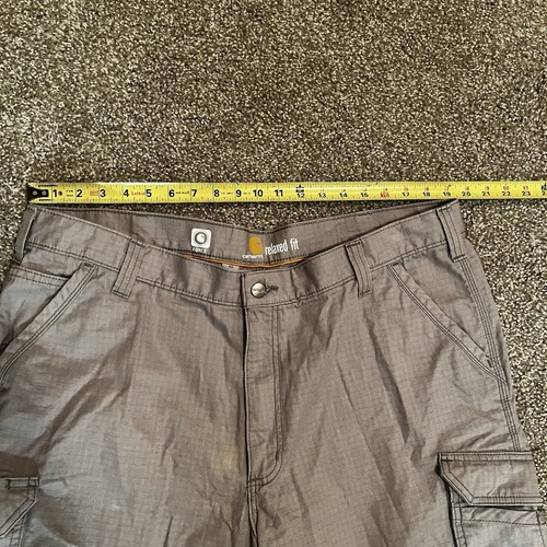 Carhartt Force Herren 40 Relaxed Fit Cargo Shorts Workwear Rip Stop - Bild 7 von 11