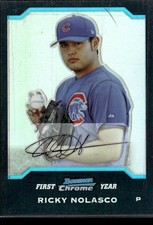 2004 Bowman Chrome #234 Ricky Nolasco Refractors